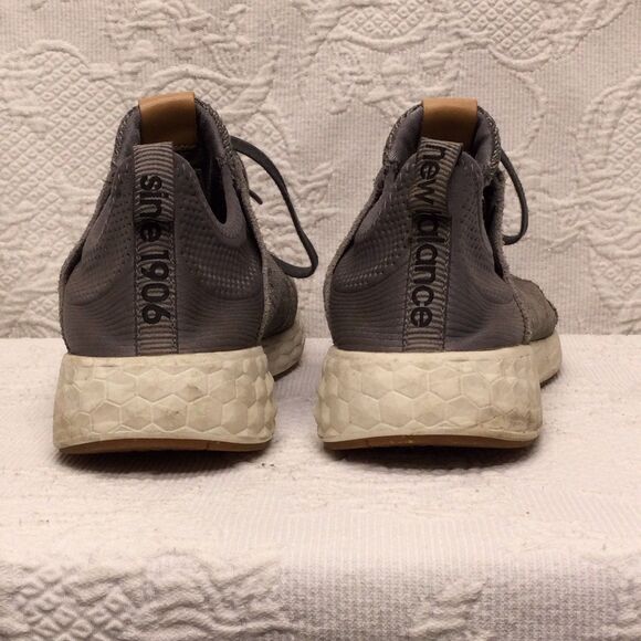 New Balance Fresh Foam Cruz v1 Team Gray Sea Salt Gum Sole Mens 11.5 Run Casual - Picture 6 of 7